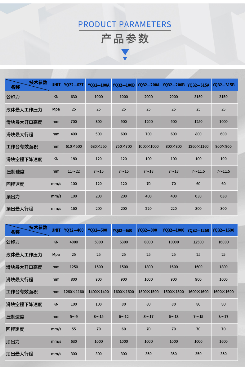 Stretching machine, 100 ton pipette nozzle, fiberglass products, steel aluminum mold forming, small 100T hydraulic press