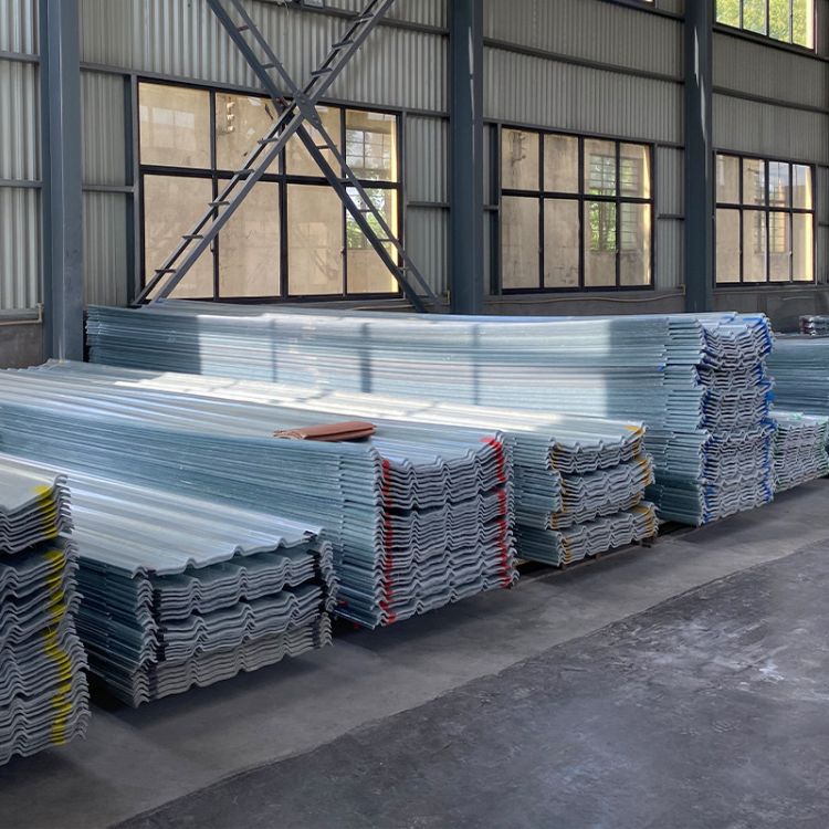 Glass fiber reinforced plastic anti-corrosion tile factory building, pharmaceutical company roof waterproof wall partition, flame retardant, weather resistant, acid and alkali resistant