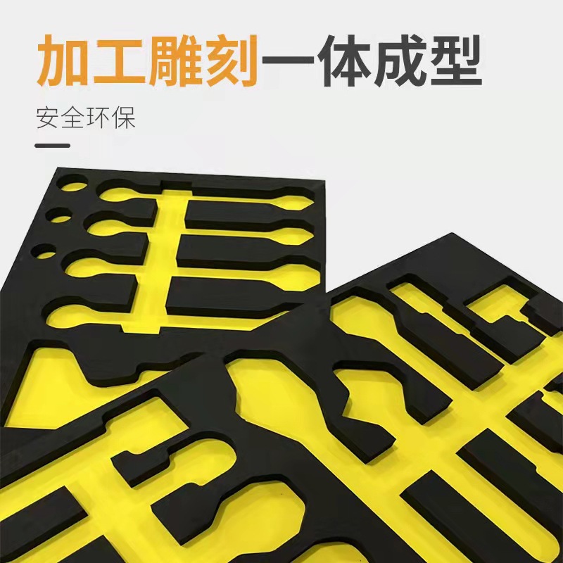 Manufacturer's orange EVA foam board, anti-static sheet, flame retardant EVA rubber pad, die-cutting