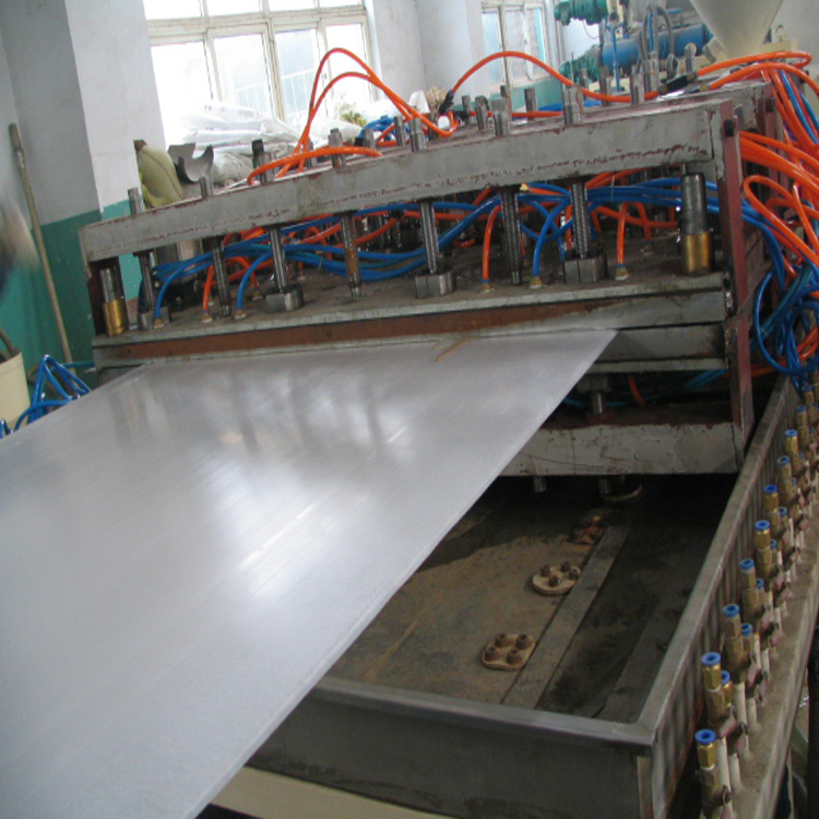 Tenghai PP grid board equipment SJ120 hollow board machine corrugated board production line