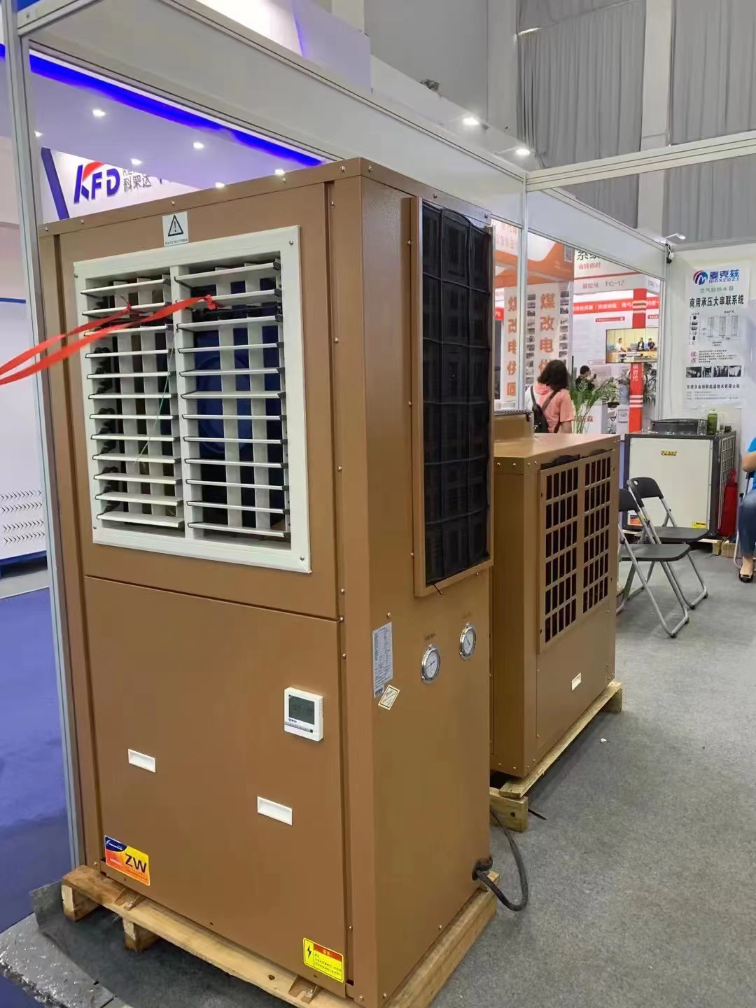 Evaporative water-cooled energy-saving air conditioning, storage, farm lobby, central refrigeration, easy to install, maintain, and save electricity without wiring