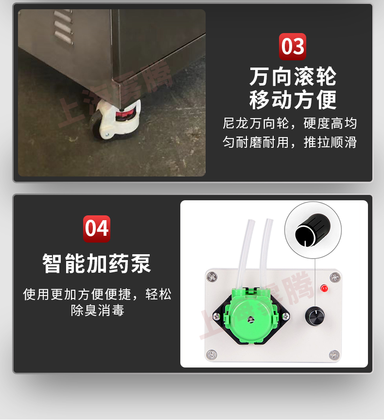 Spray spray cooling equipment for enclosure dust reduction of coal yard in shopping mall pedestrian street spray