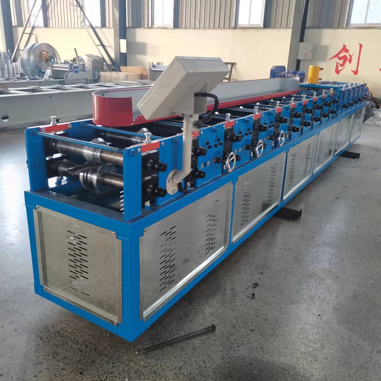 Shengrun Fish Scale Net Equipment 70-300 Manual Type Change Sealing Steel Plate Machine Customized Rolling Equipment