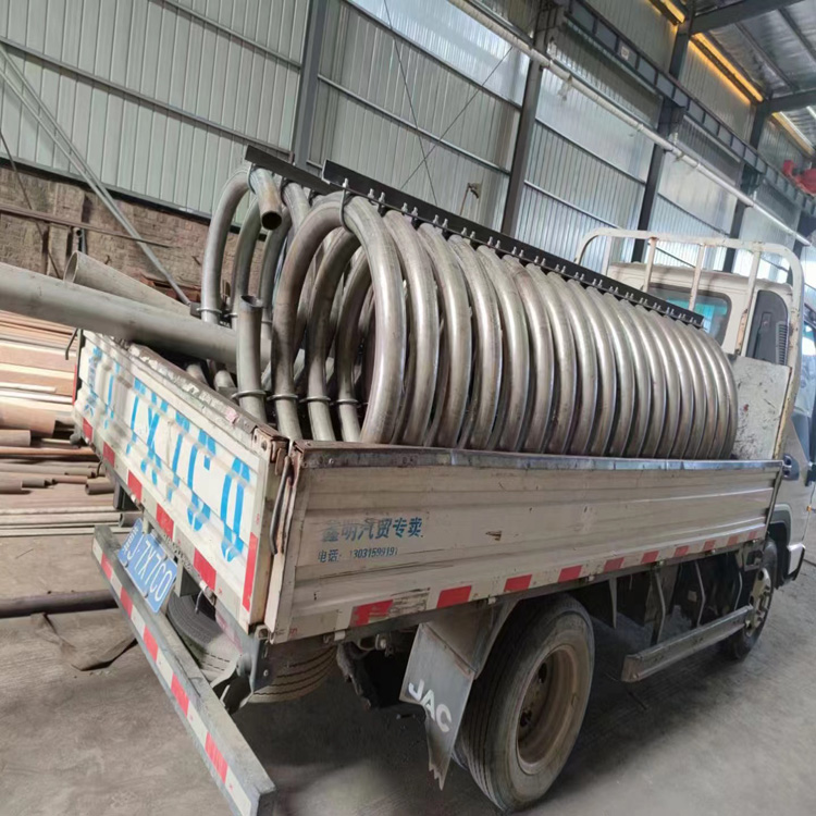 Taokun Supply Carbon Steel Coil 20 # Boiler Steam Heating Drawing Processing 34 * 3 Double In and Double Out