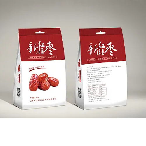 Jujube clip walnut packaging machine Jujube pie Dried mango automatic weighing sealing bag packaging machine