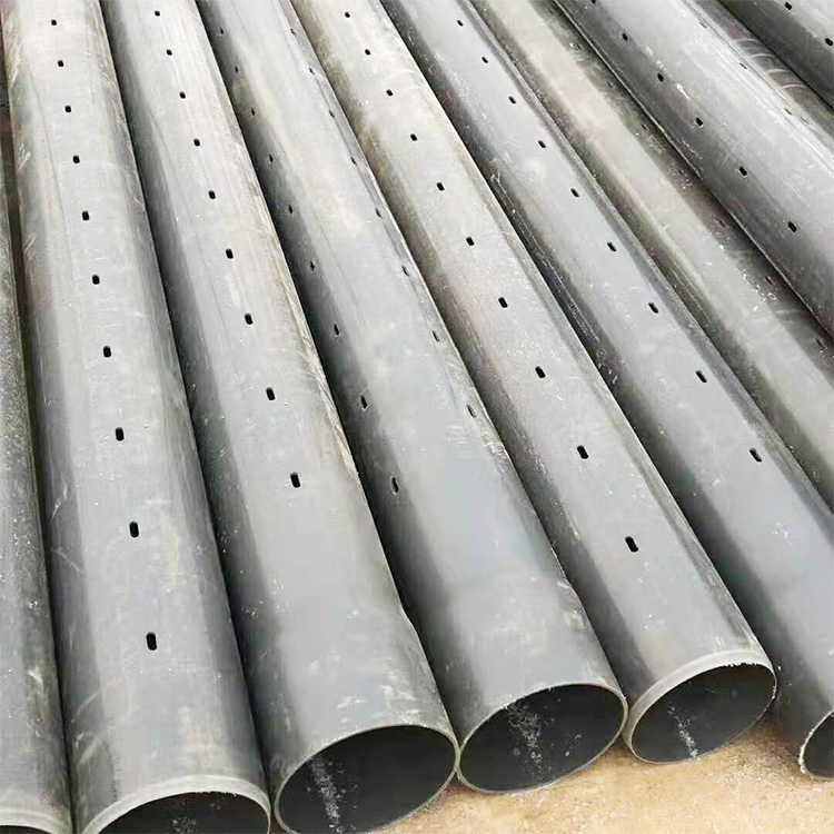 PVC perforated pipe, PVC permeable blind pipe, tunnel permeable perforated PVC pipe, Shengfeng