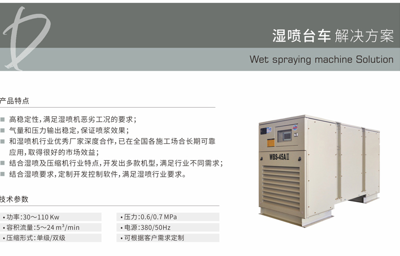 Yongbang air compressor manufacturer directly provides power of 2.5-355KW, and the manufacturer has after-sales guarantee