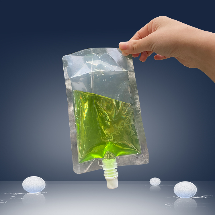 Soup packaging bag Luosifen soup Wonton soup nozzle bag drink nozzle self support bag support customized free design