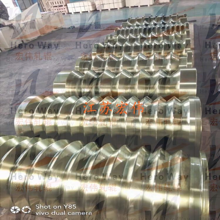 Continuous hot rolling, straightening, shaping, high toughness, and wear-resistant production of Hongwei angle steel special rollers