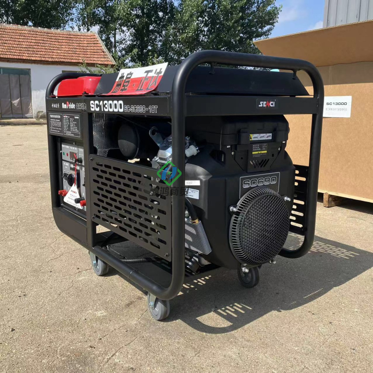 10kW dual cylinder gasoline generator with optional power, manual and electric dual start stable and reliable diesel power supply