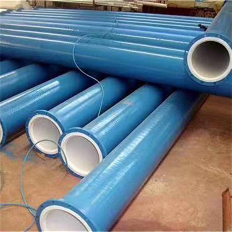 Cangzhou Mingjie Pipe Lining PTFE Pipe Fitting Customized Drinking Water Chemical Gas Procurement Pipe