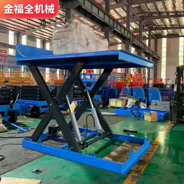 Cargo elevator, 1 ton, 2 tons, 3 tons, scissor fork type lifting platform, fixed elevator, loading and unloading platform, lifting machine