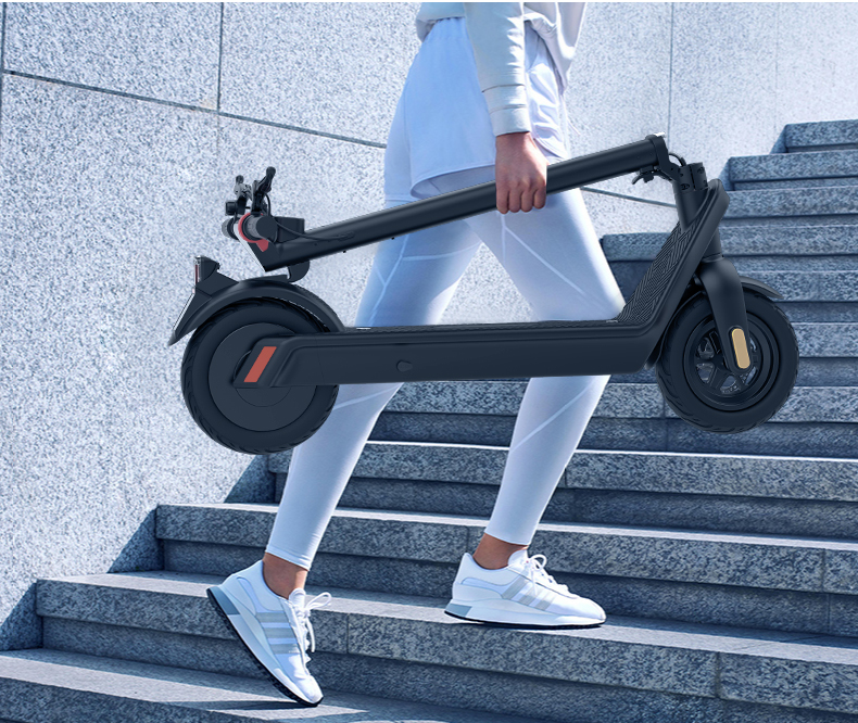 Lao Ji is ambitious for Motorized scooter X9 aluminum magnesium alloy 10 inch tire