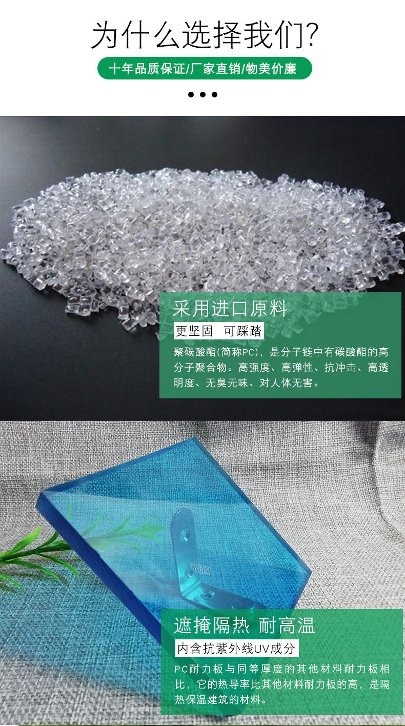 1.2mm thin transparent endurance board, indoor partition, wind resistance, PC permeability, high definition permeability board, plastic door curtain board