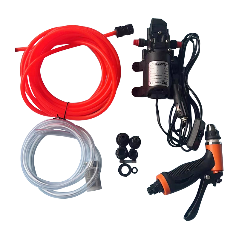 12V80W Convenient High Voltage Car Wash Household Water Gun Cleaner Car Handheld High Power Electric Car Wash