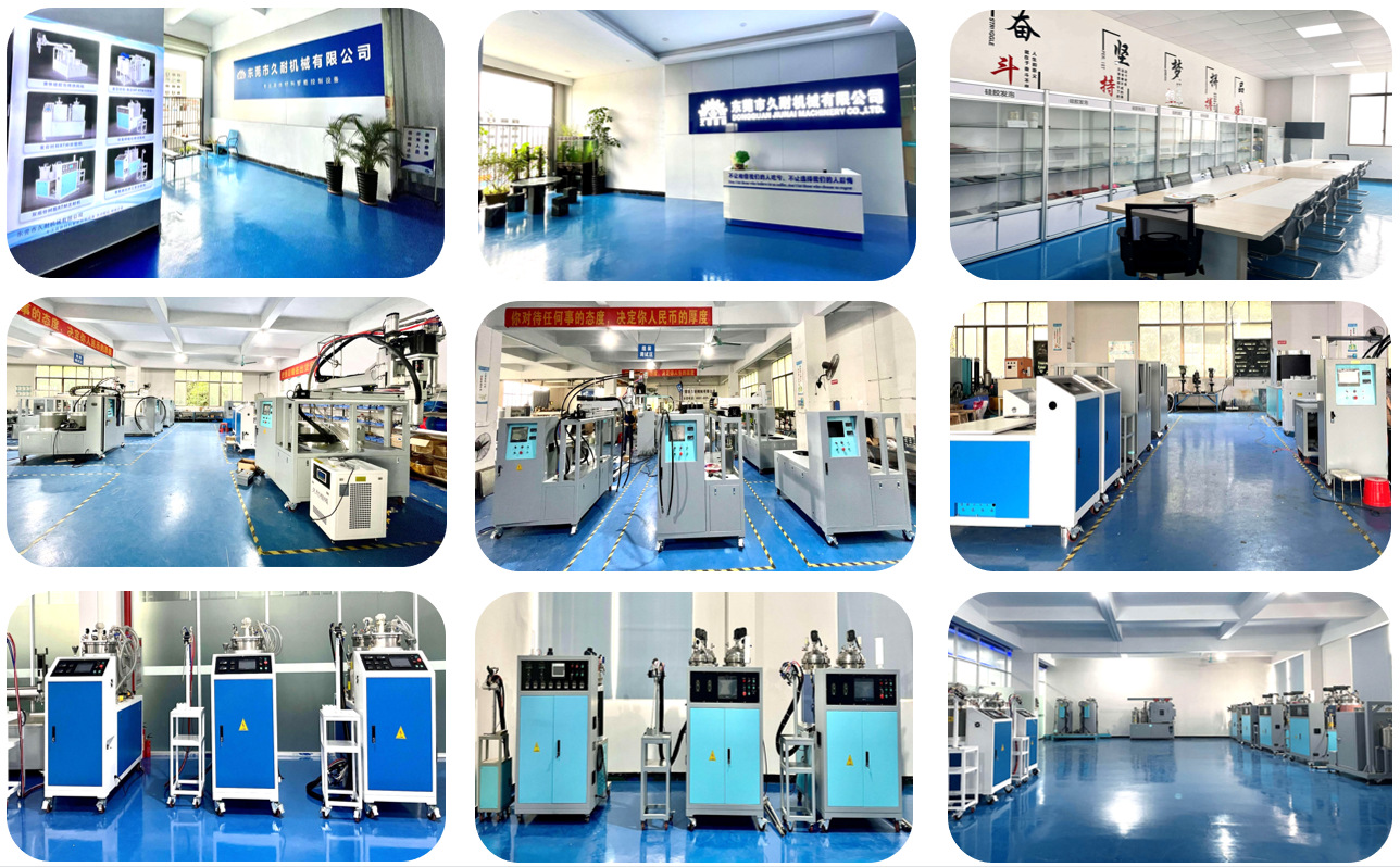 Jiunai Machinery Customized Composite Material Two component Polyurethane Extrusion Process Injection Machine