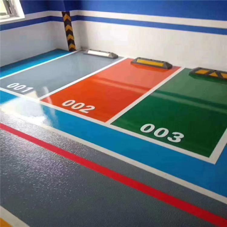 Epoxy floor paint, epoxy resin self-leveling paint, parking lot cement floor paint