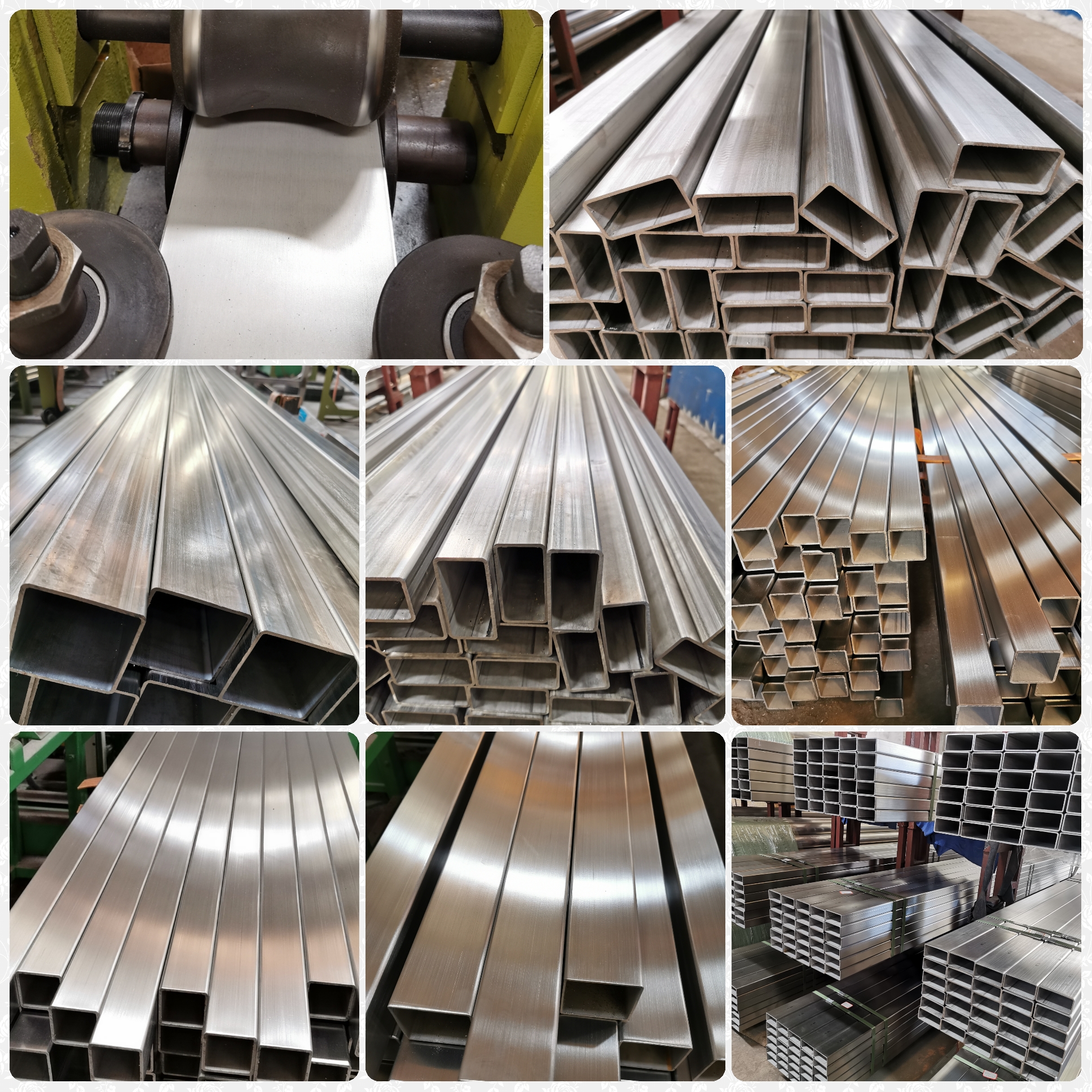 25x20 stainless steel flat square tube factory price processing customized stainless steel rectangular pipe flat steel pipe