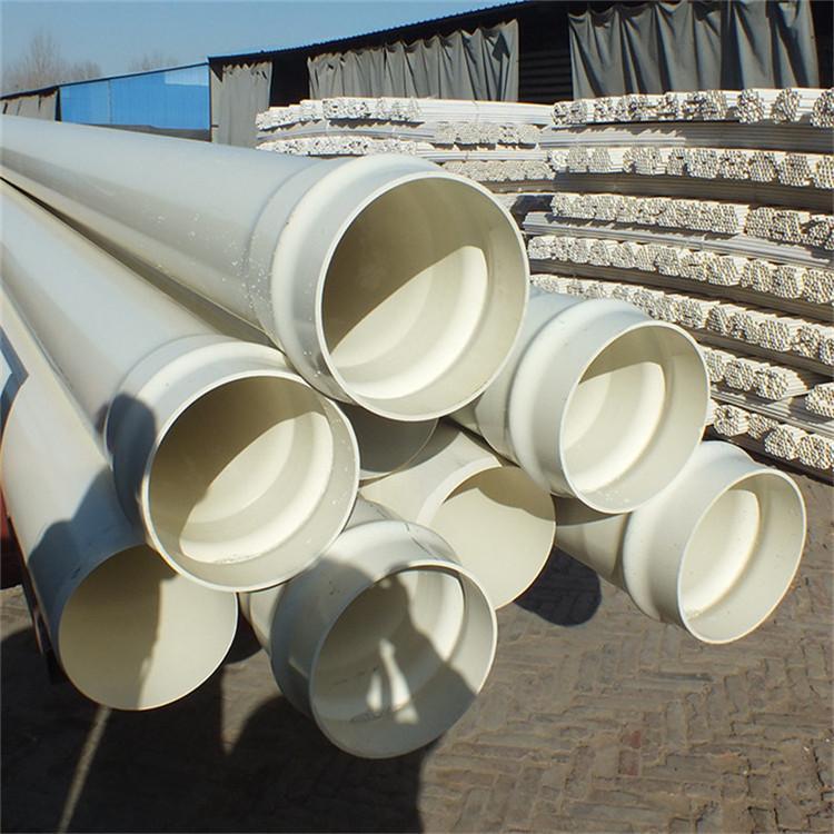 UPVC drainage pipe, community drainage, white PVC water supply pipe, dn100 PVC farmland irrigation pipe, buried for watering