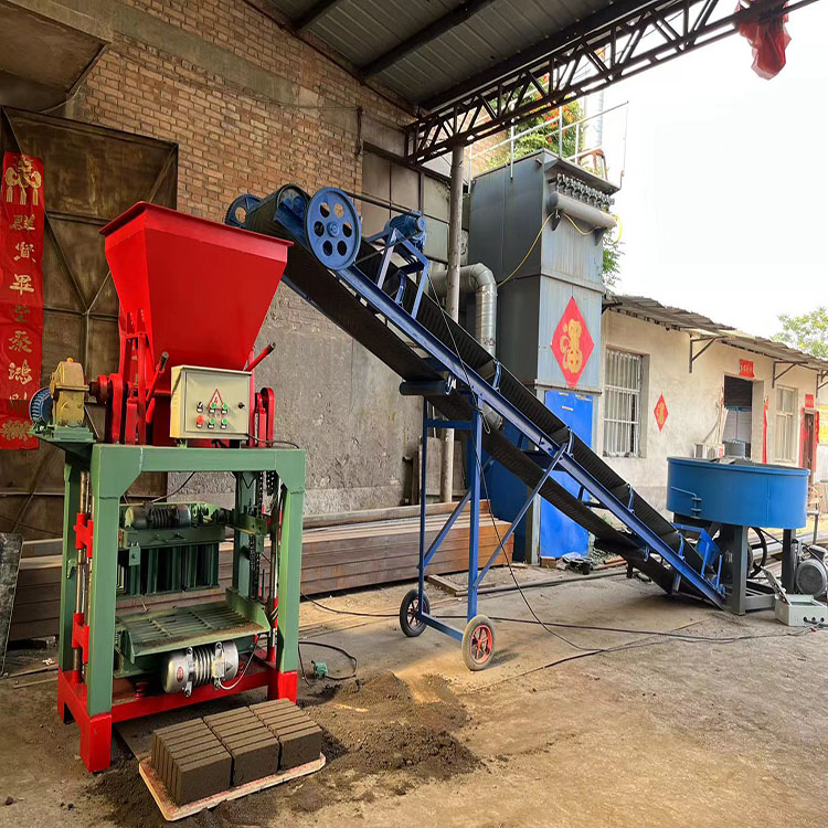 Chinese antique building brick machine, manual cement hollow unburned brick machine, fully automatic brick pressing and striking equipment