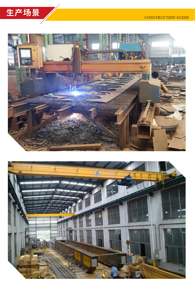 Indoor single beam crane for lifting of 6-ton single beam crane workshop workshop building