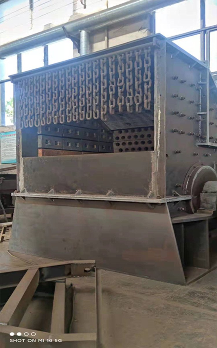 Sand and gravel aggregate box crusher 800, with an hourly output of 30 tons, shipped nationwide to Guangxin Machinery