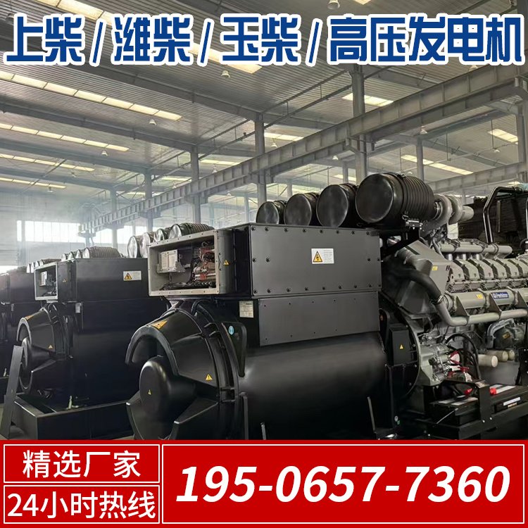 1500KW上柴发电机组 三相电启动 提供上门安装服务 润世电源定制