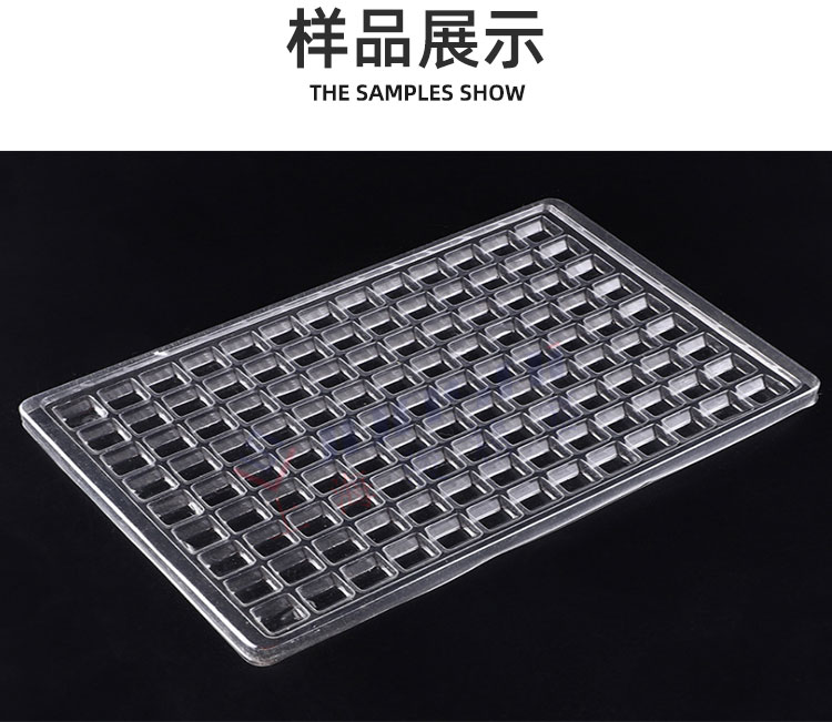 Semi automatic single head molding machine PET cosmetic tray sample vacuum molding and sample customization