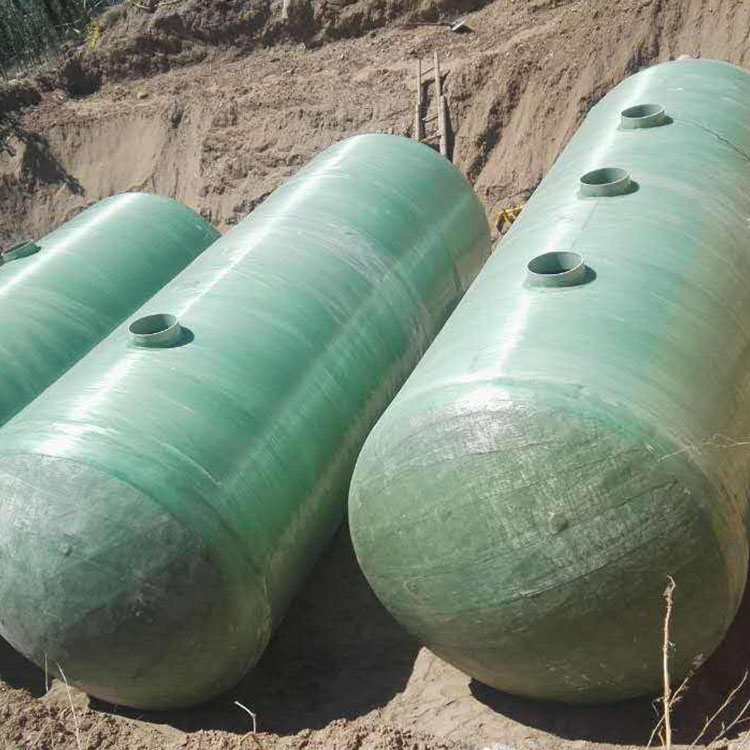 FRP septic tank supply three form winding finished product buried oil separator sewage regulating tank