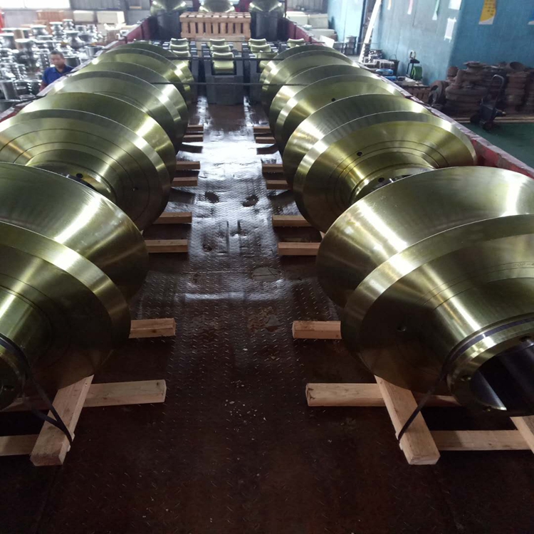 Horizontal axis vertical roller column 42CrNIiMo cold bending welded pipe 76 unit equipment accessories