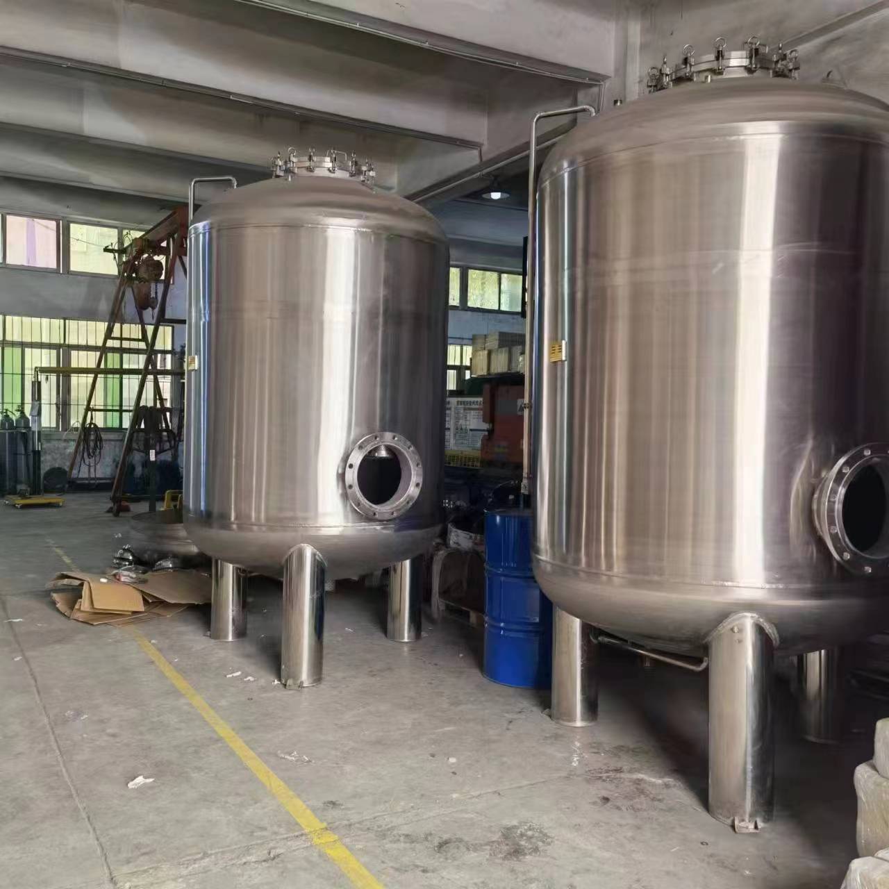 Jiahang stainless steel quartz sand filter fully automatic backwashing activated carbon mechanical multi medium filtration equipment