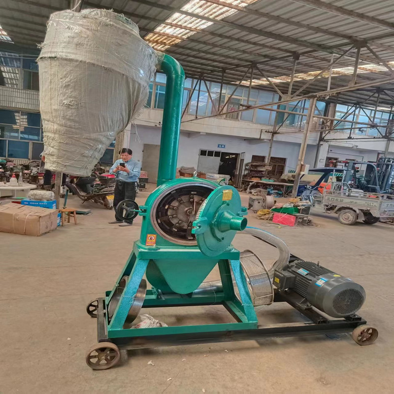 Xinhong supplies 400, 600 rice and corn grinder, grain self-priming claw crushing equipment