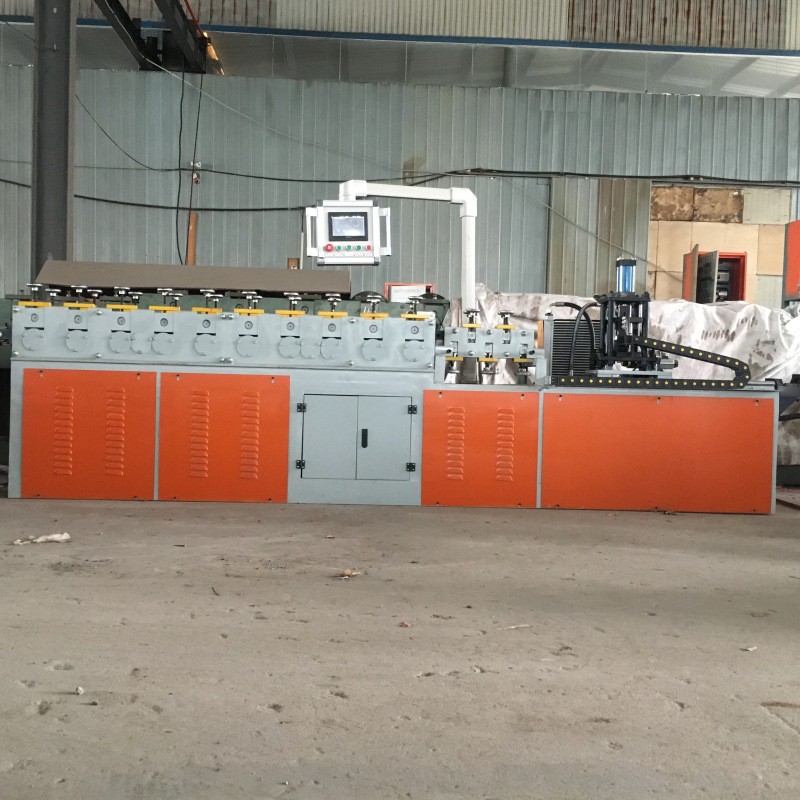 Full automatic galvanized iron stainless steel smoke stop vertical wall layering machine Fire Roller shutter plywood machine Source manufacturer