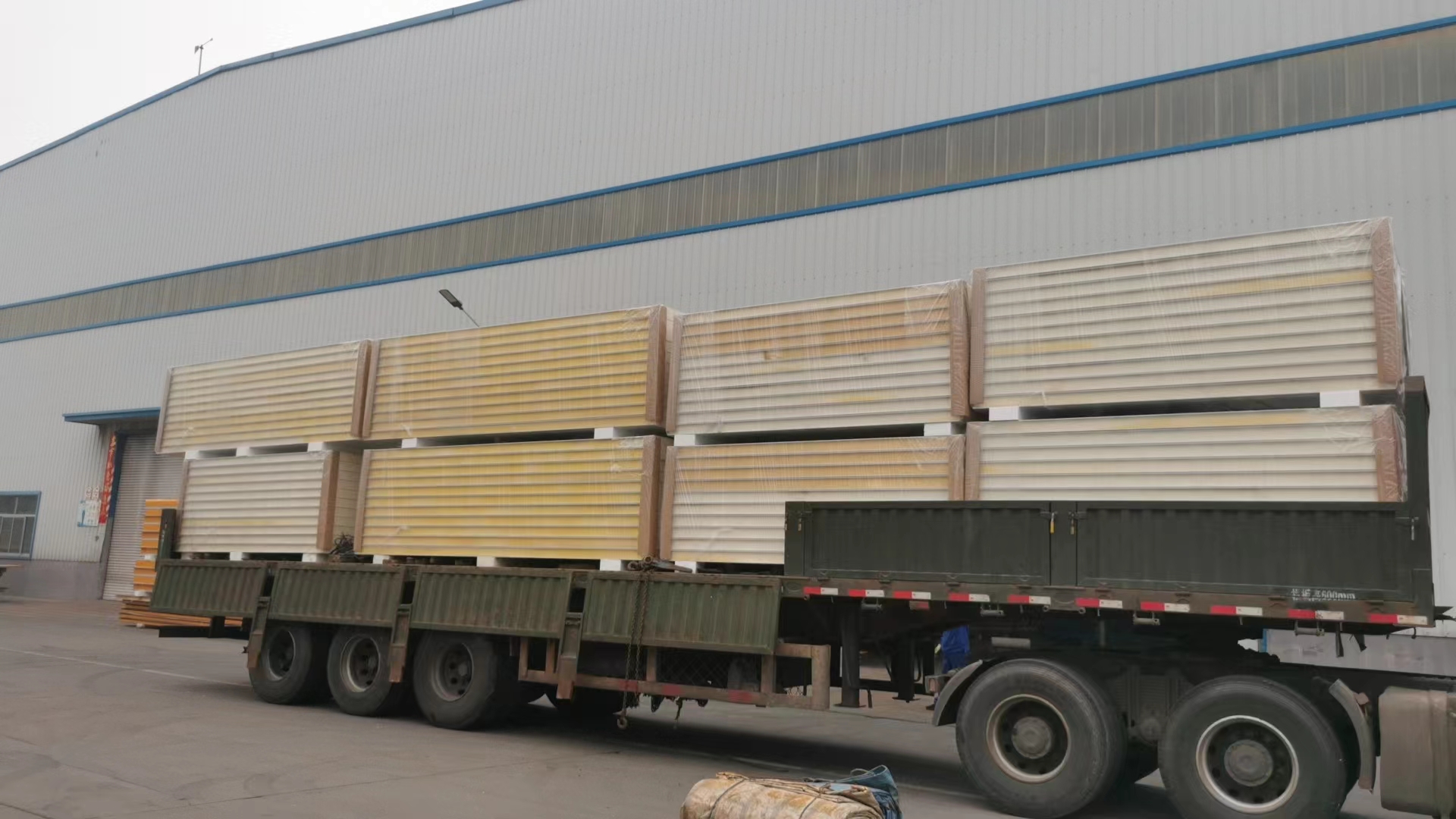 200 thick polyurethane cold storage board insulation integrated board mechanism polyurethane board blue sky supply