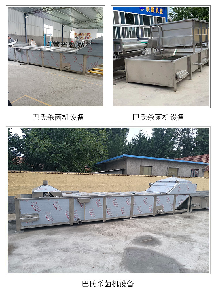 Pickled vegetables pickles pasteurizer yellow peach canned pasteurizer assembly line spicy slice sterilizer customized Liansheng