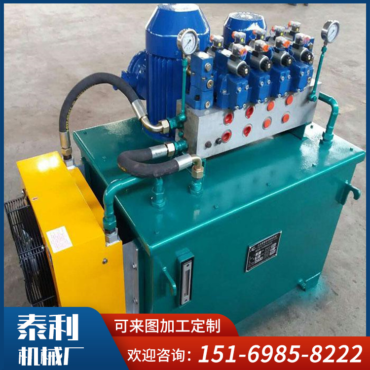 Non standard customized small and medium-sized hydraulic station hydraulic pump station dual outlet electric hydraulic oil pump