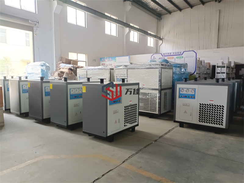 Wanjia Refrigerated Adsorption Dryer Compressed Air Dehydration and Oil Removal Separators Air Compressor Post Treatment Drying