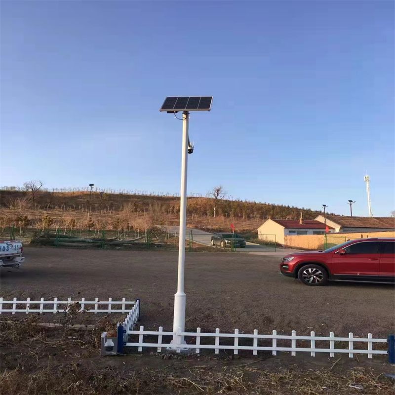 Customized outdoor solar monitoring system for forest fire prevention in fish ponds, orchards, and orchards with wind and solar complementary solar monitoring by manufacturers