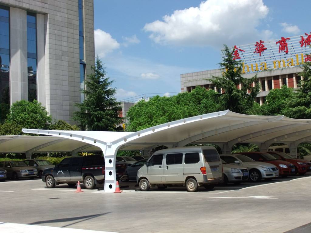 Yanyu film structure shed car parking shed car stadium Charging station sun proof and rain proof shed