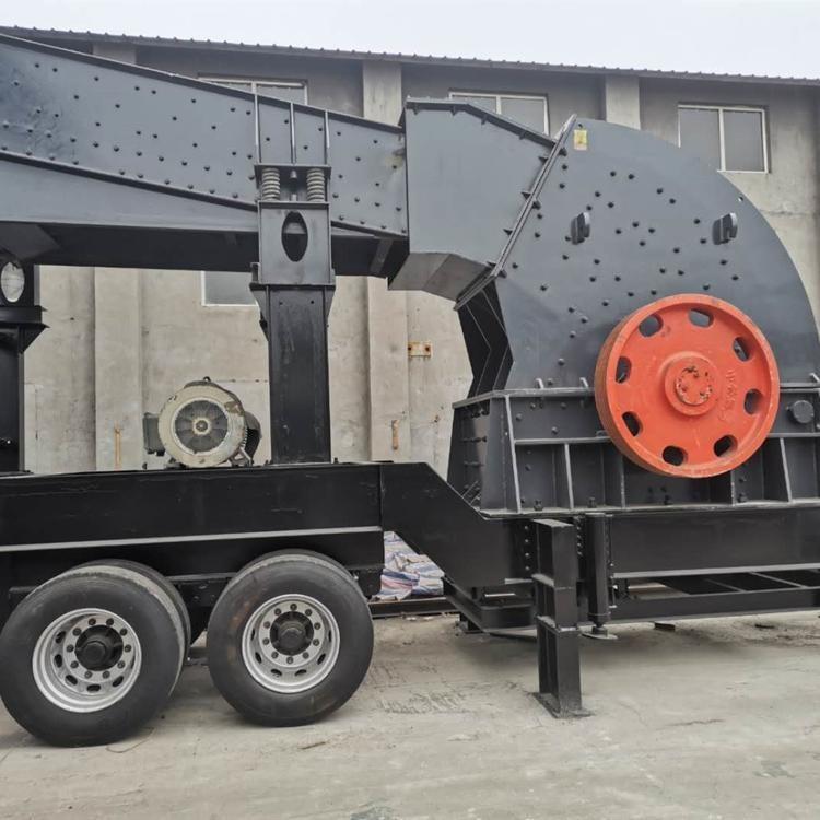 Impact type heavy hammer crusher 1310 snail heavy hammer breaking single stage hammer crusher Guangxin Machinery