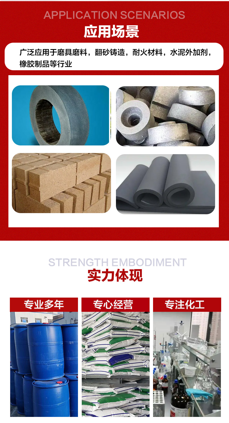 Xanthodextrin refractory additive sand casting reinforcement concrete binder thickener