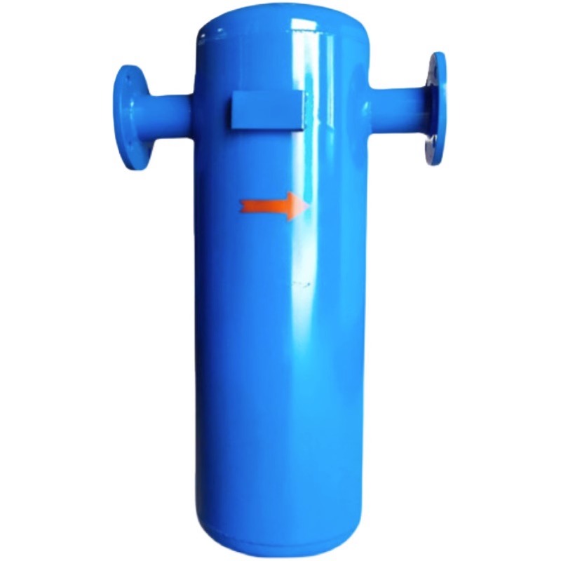 Steam water separator boiler oil gas separator cyclone baffle type automatic drainage gas water filter