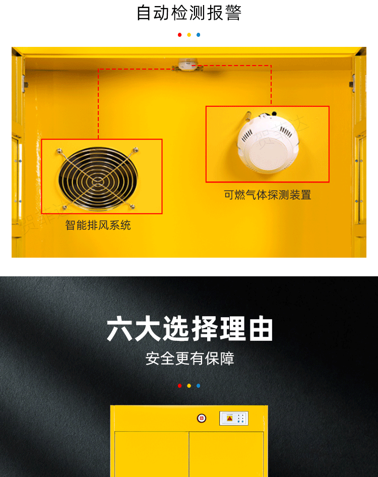 Steel cylinder cabinet, laboratory safety cabinet, gas tank cabinet, double cylinder explosion-proof cabinet