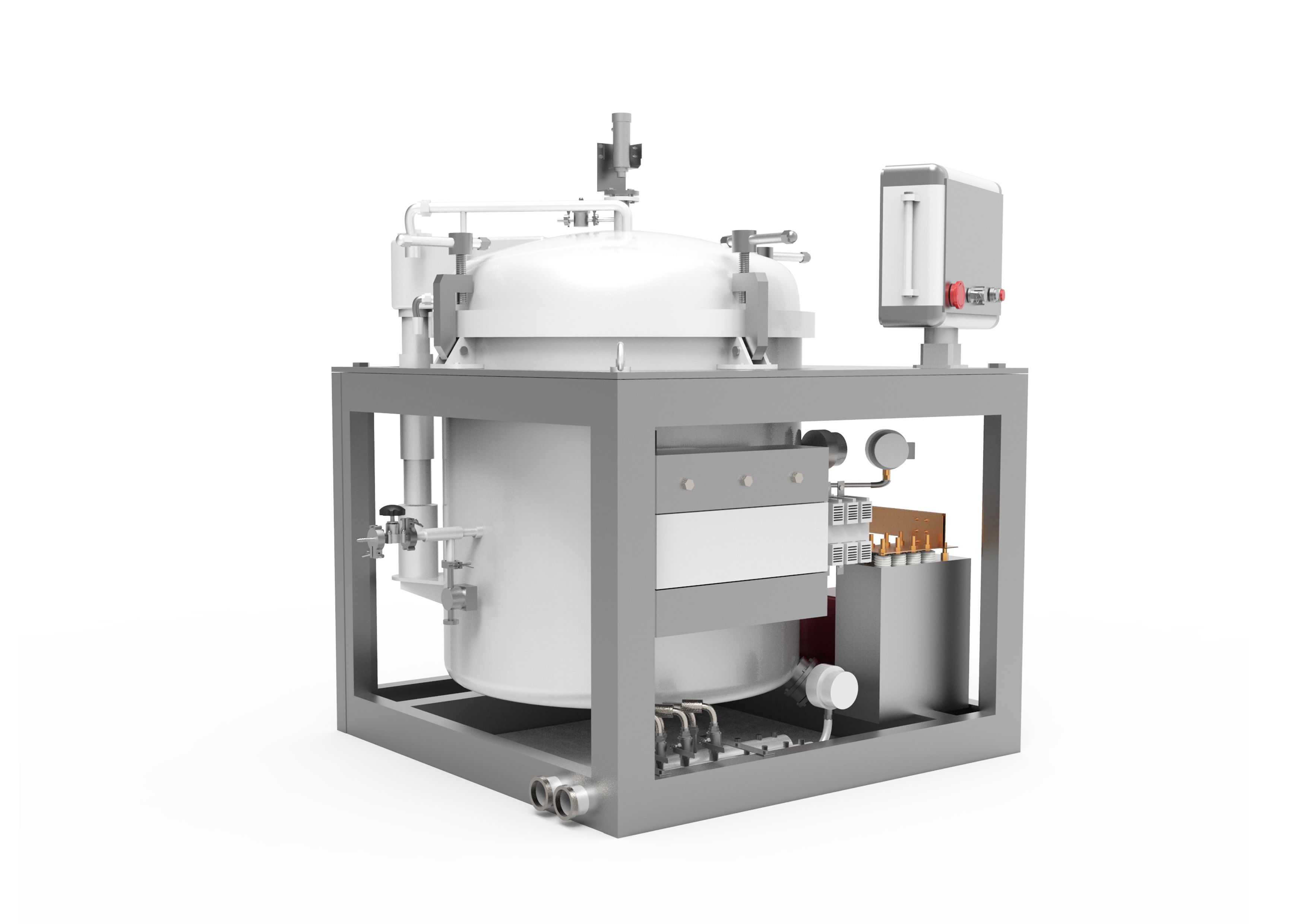 Chenxin Laboratory's high-temperature graphite cracking and ultra-high temperature graphitization furnace can reach a temperature of 3000 degrees Celsius, with good temperature uniformity