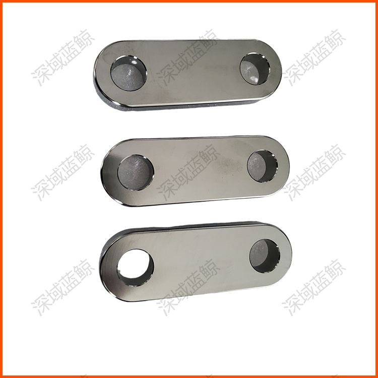 Titanium copper stainless steel irregular parts with good processing elasticity, heat treatment, titanium flange cutting and customization