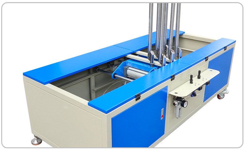 Multi station soft cushion filling machine manufacturer's pillow cushion fabric soft cushion outer jacket filling equipment