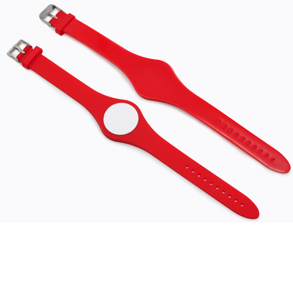 Adjustable watch RFID wrist strap fingerprint lock IC access card unlock F08 silicone wrist strap