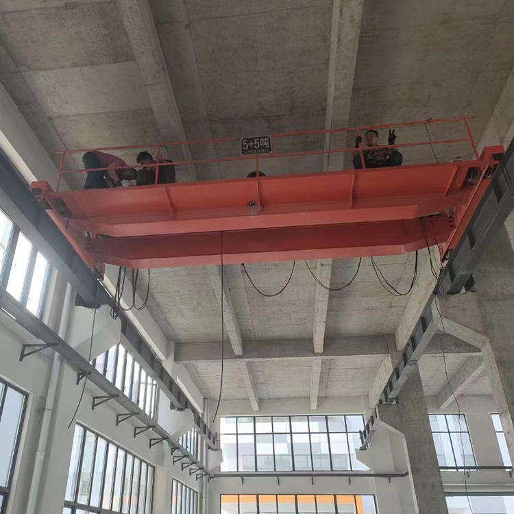 QD type electric double beam Overhead crane 5t 10t 15t 20t double beam crane suspended crane crown block