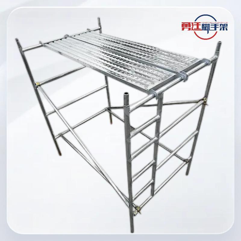 Galvanized scaffold, ladder, fastener, and large frame production base, China Railway Mobile Decoration Construction and Building Materials Construction Site Frame