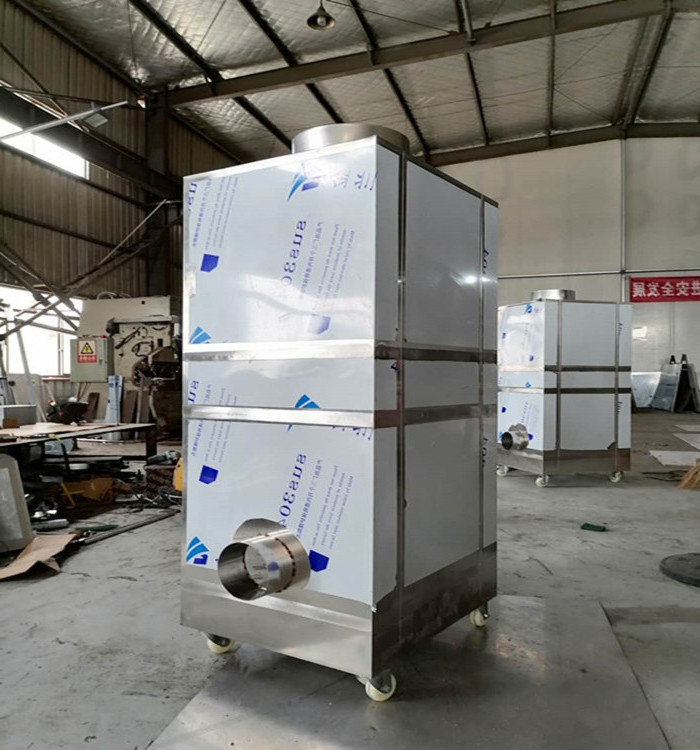 Clean workshop equipped with single stainless steel dust collector and drawer type dust collector